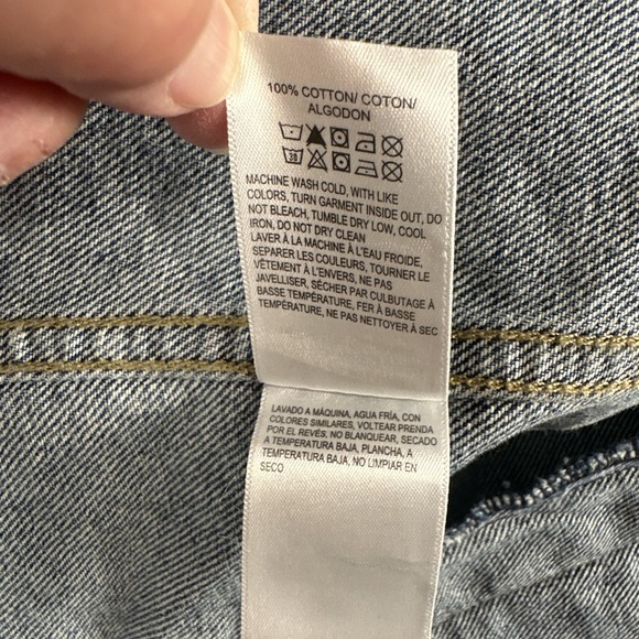 Lucky Brand Women's XL Denim Trucker Jacket Cropped Style Christmas Western NWT - Picture 13 of 13
